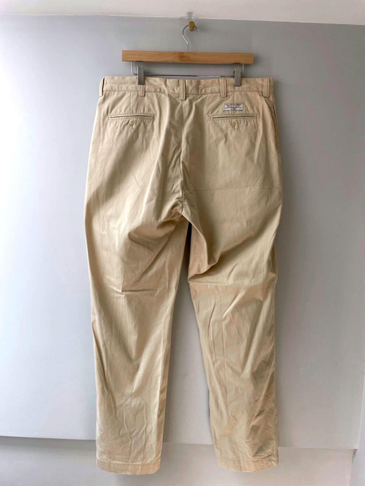 Men’s Ralph Lauren Premium Classic Chino Trousers In Beige - W38/L34 - 1715