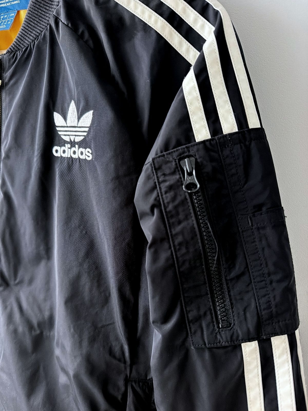 Women’s Adidas Padded Bomber Jacket In Black - Uk8 - 3673