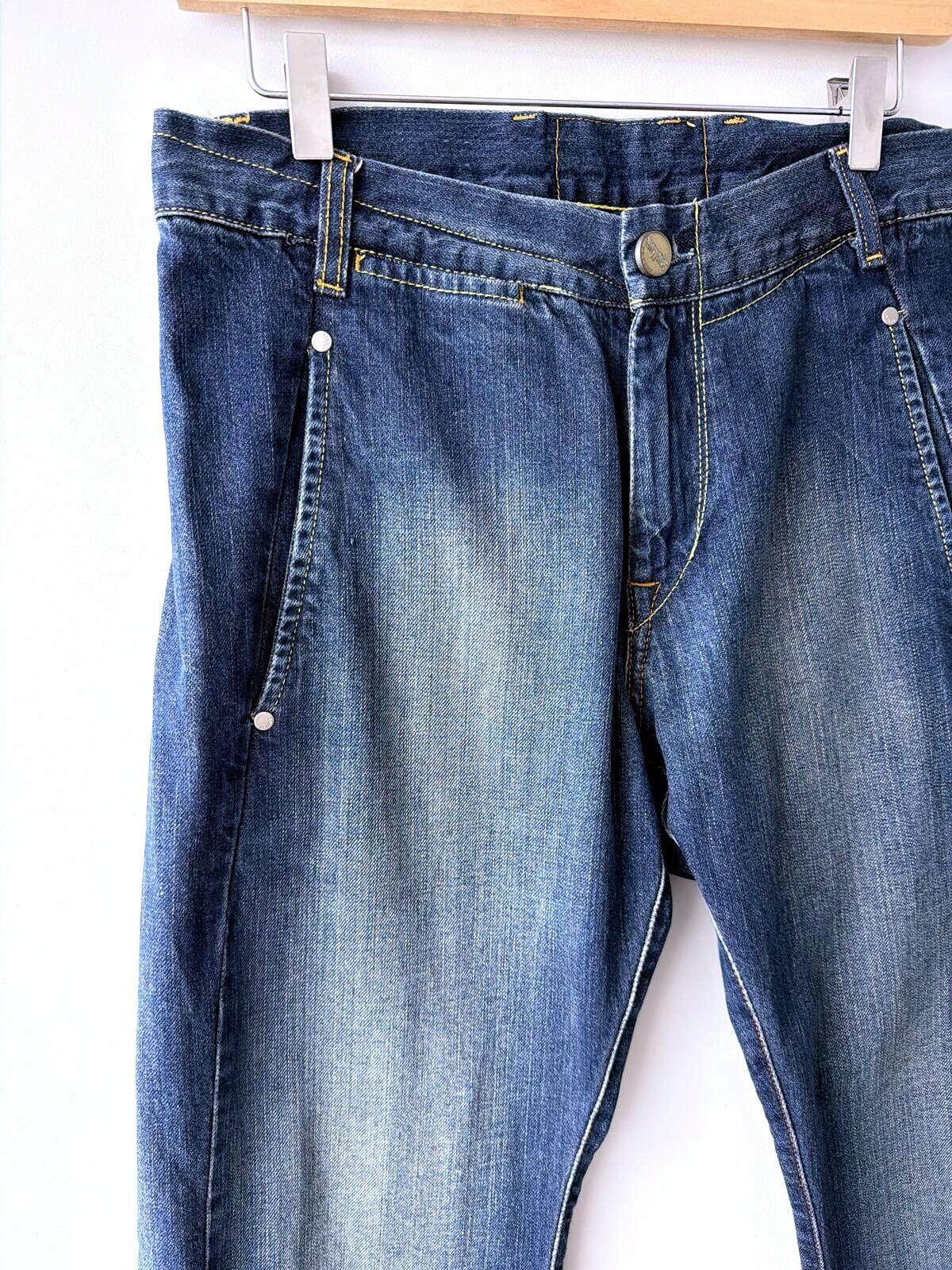 Men's Levi's Vintage Rare 90's Straight Leg Jeans In Navy  - W34/L30 - 3556