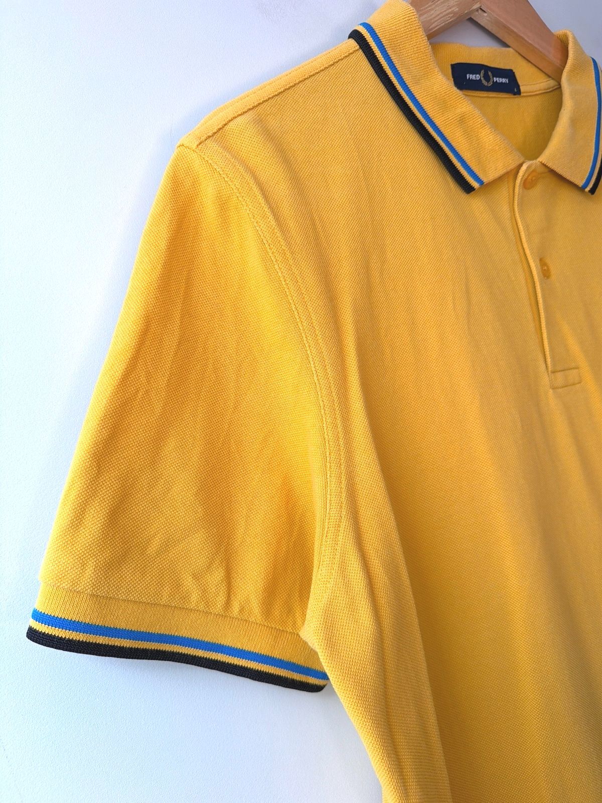 Men’s Fred Perry Classic Polo Shirt Top In Orange - Large - 3630