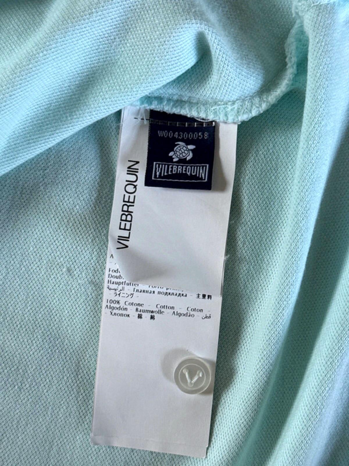 Men’s Vilebrequin Premium Polo Top In Blue - Medium - 1206