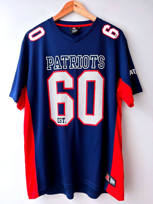 Mens NFL Patriots Number 60 Vintage Jersey - XLarge - 3564