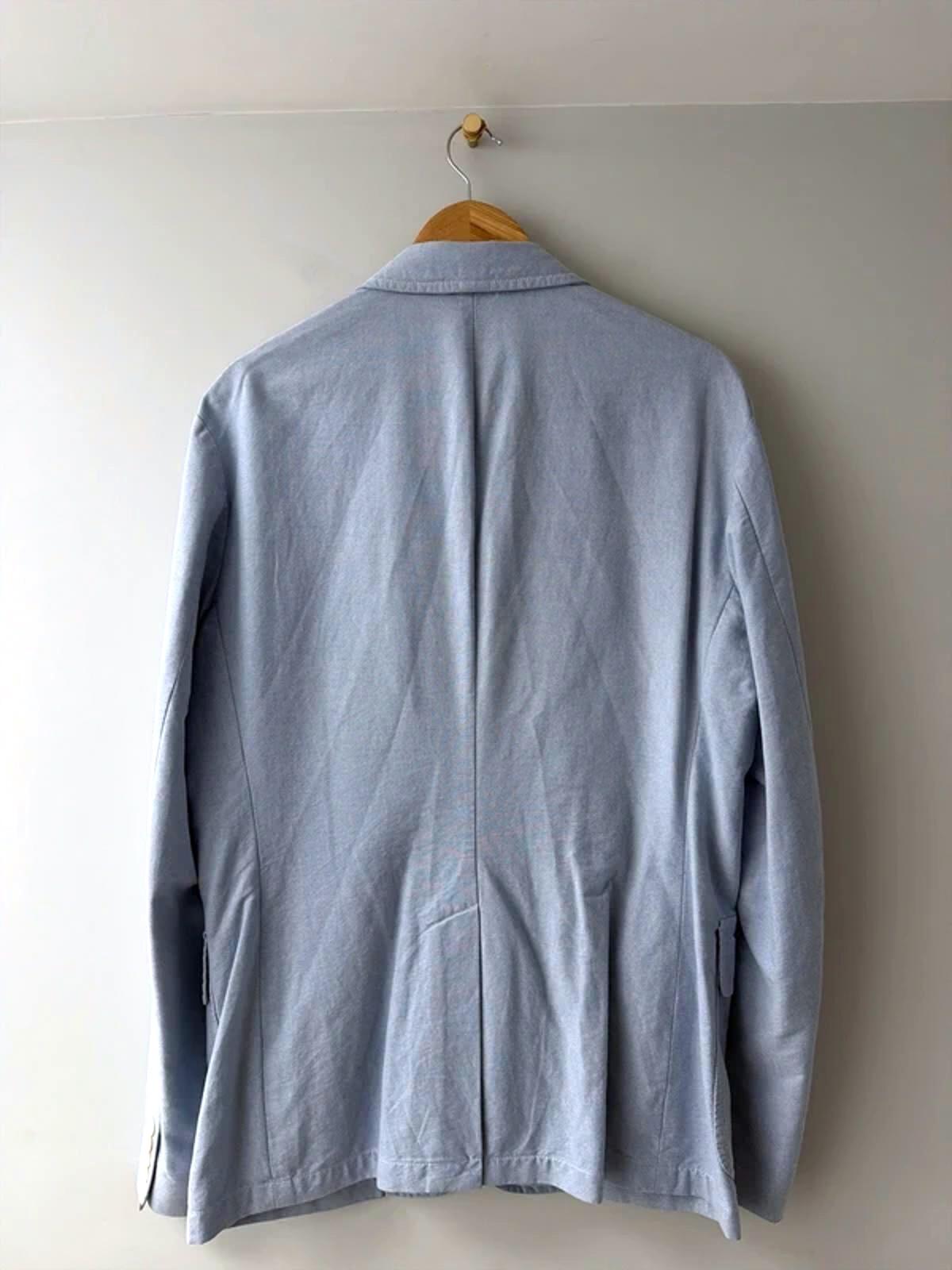 Men’s Ralph Lauren Custom Fit Chambray Blazer In Blue - Medium - 3240