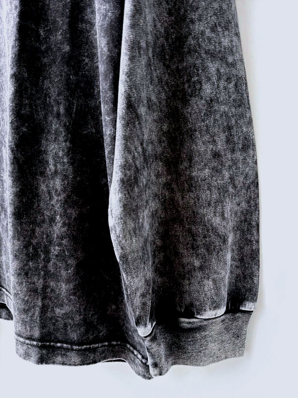 Men’s XLarge Oversized Fit Acid Wash T-shirt In Black - Mediim - 3202