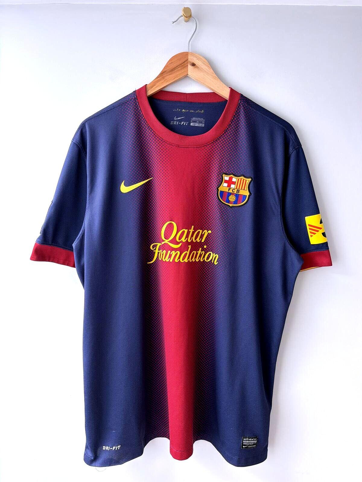 Mens Barcelona 2012/13 Home Football Shirt Top - XLarge - 3526