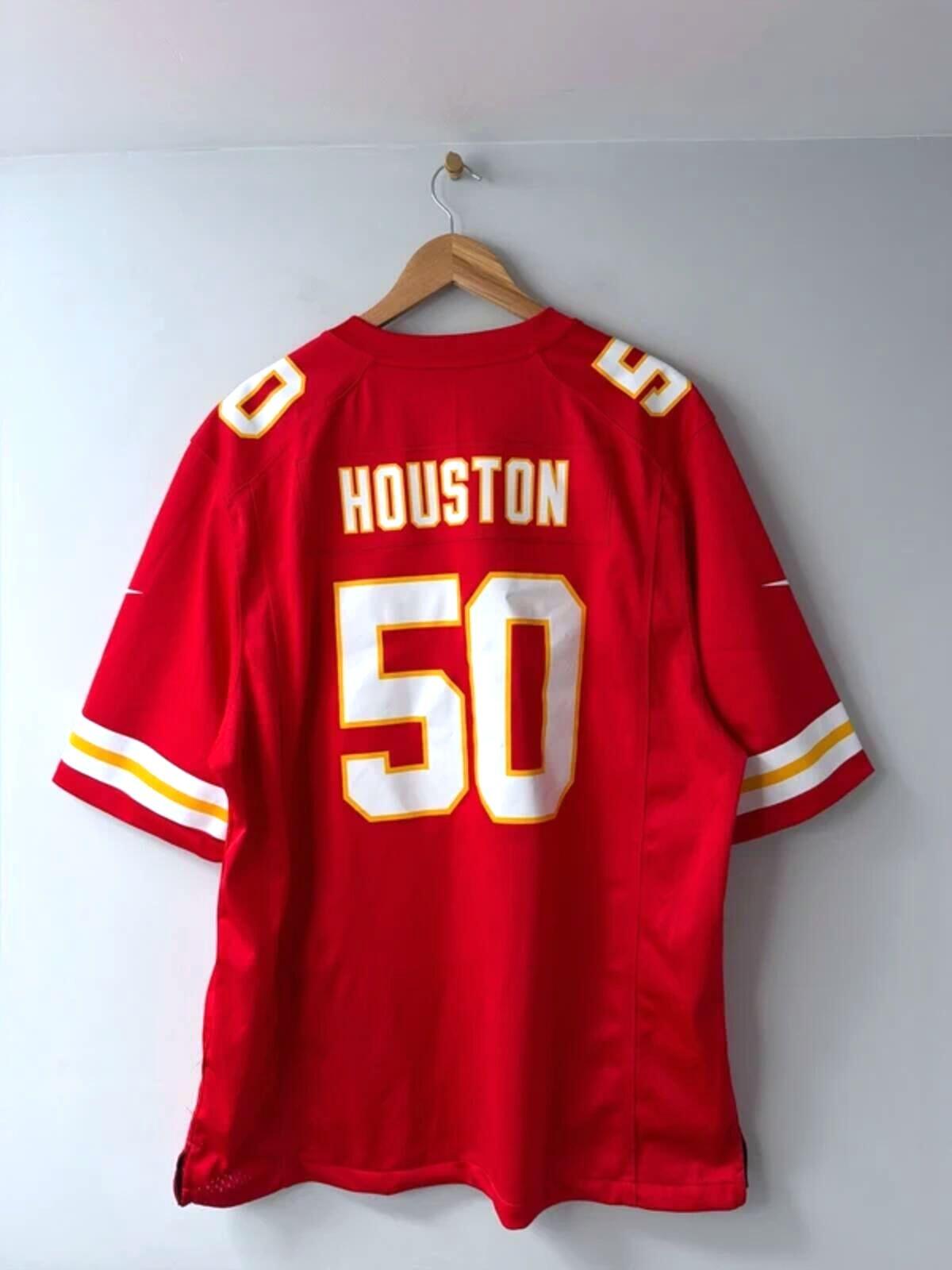 Men’s NFL Kansas City Chiefs Justin Houston American Football Shirt -XLarge-3457