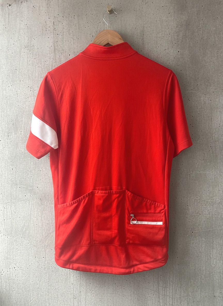 Men’s Rapha Premium Merino Wool Blend Cycling Jersey Top In Red - Large - 2839