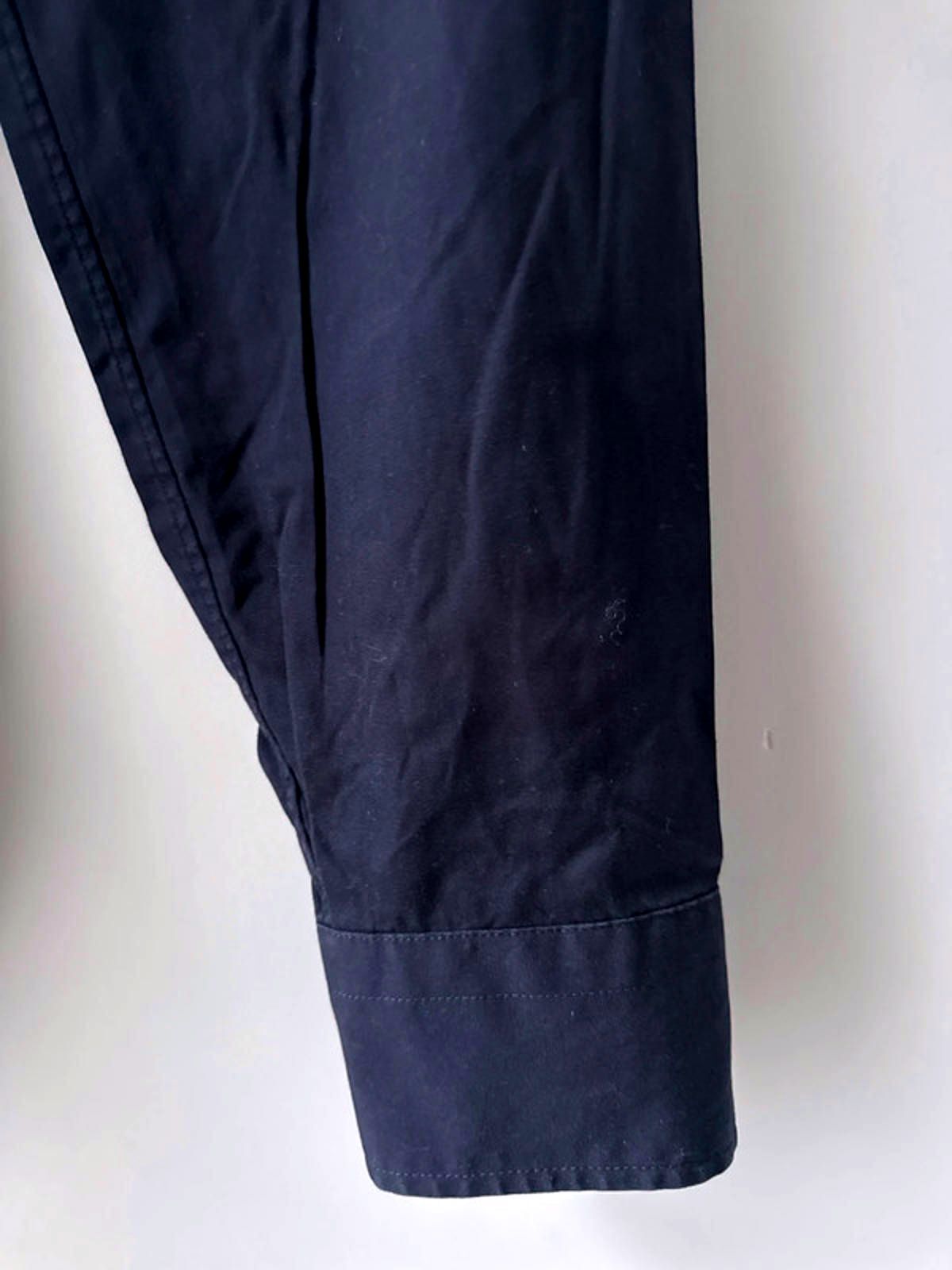 Men’s Uniqlo Slim Fit Long Sleeve Shirt In Navy - Medium - 0346