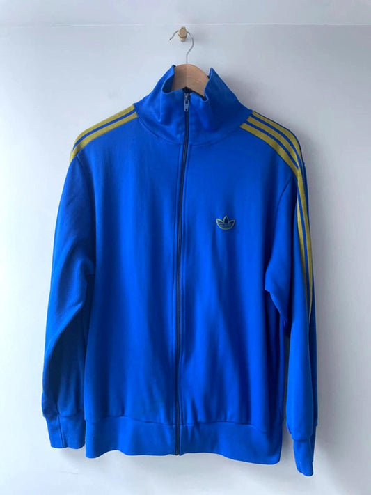 Men's Adidas Originals Limited Edition Firebird Track Jacket In Blue -Large-2565