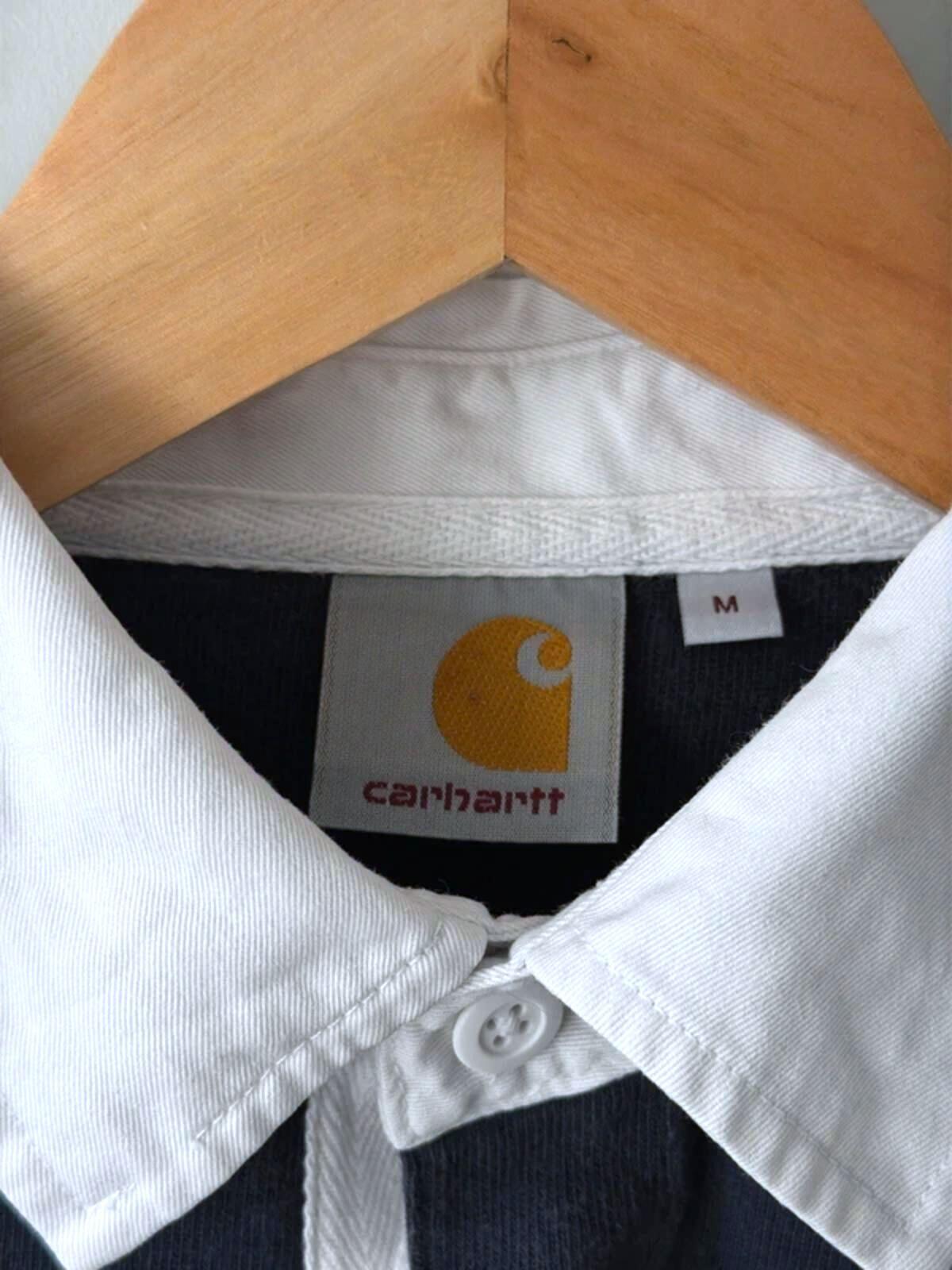 Men’s Carhartt Long Sleeve Rugby Polo Top - Medium - 3553