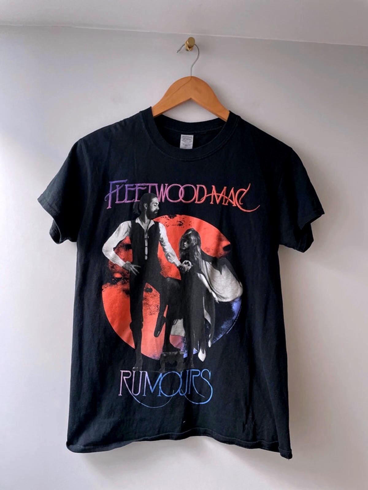 Women’s Vintage Fleetwood Mac Rumours Graphic T-shirt in Black - Small - 2725