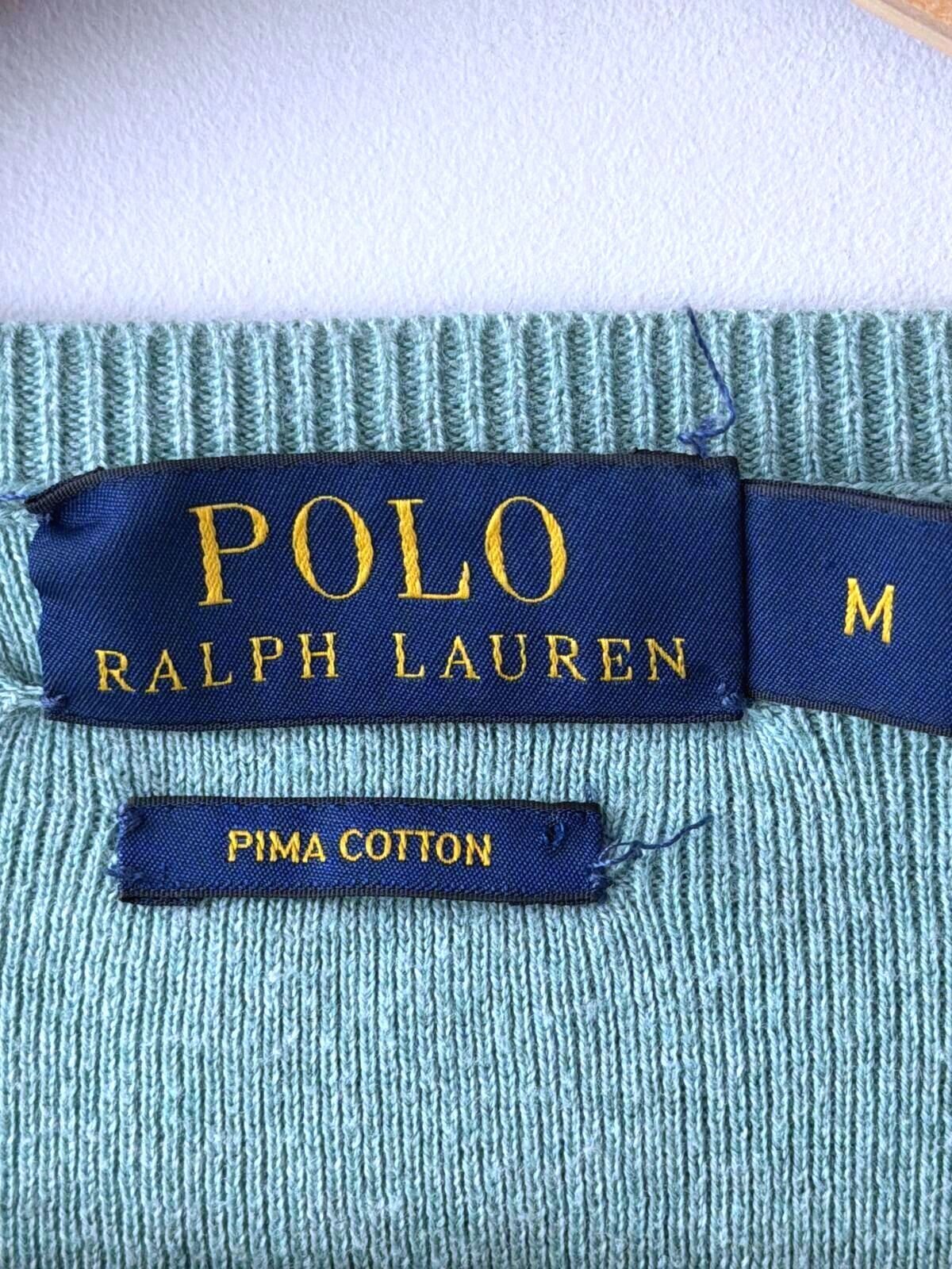 Men’s Ralph Lauren Pima Cotton Crew Neck Jumper Top - medium - 3511