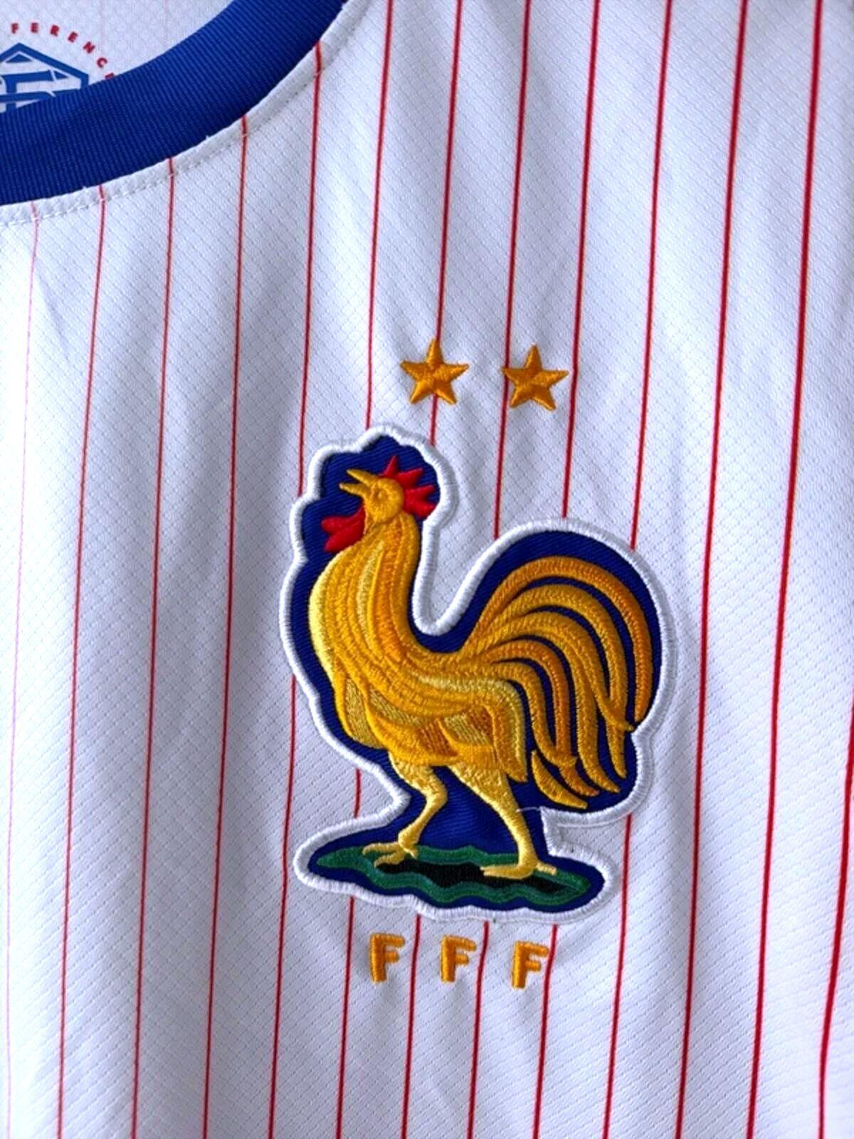 Men’s France 2024/25 Football Shirt Top - Medium - 3546