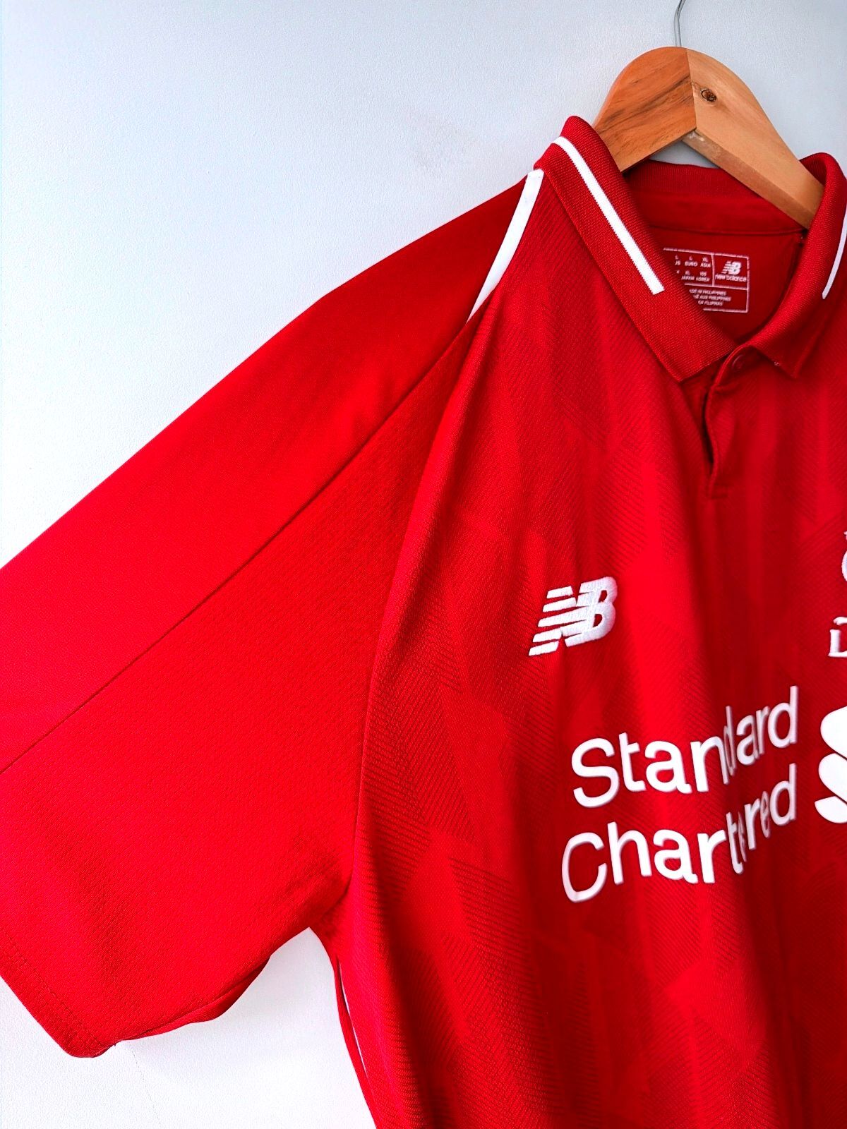 Mens Liverpool FC 2018/19 Home Football Shirt Top - Large - 3565