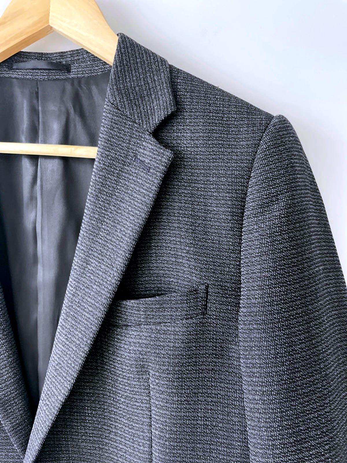 Men’s Reiss Premium 100% Wool Wedding Blazer Jacket In Grey - Medium - 1567