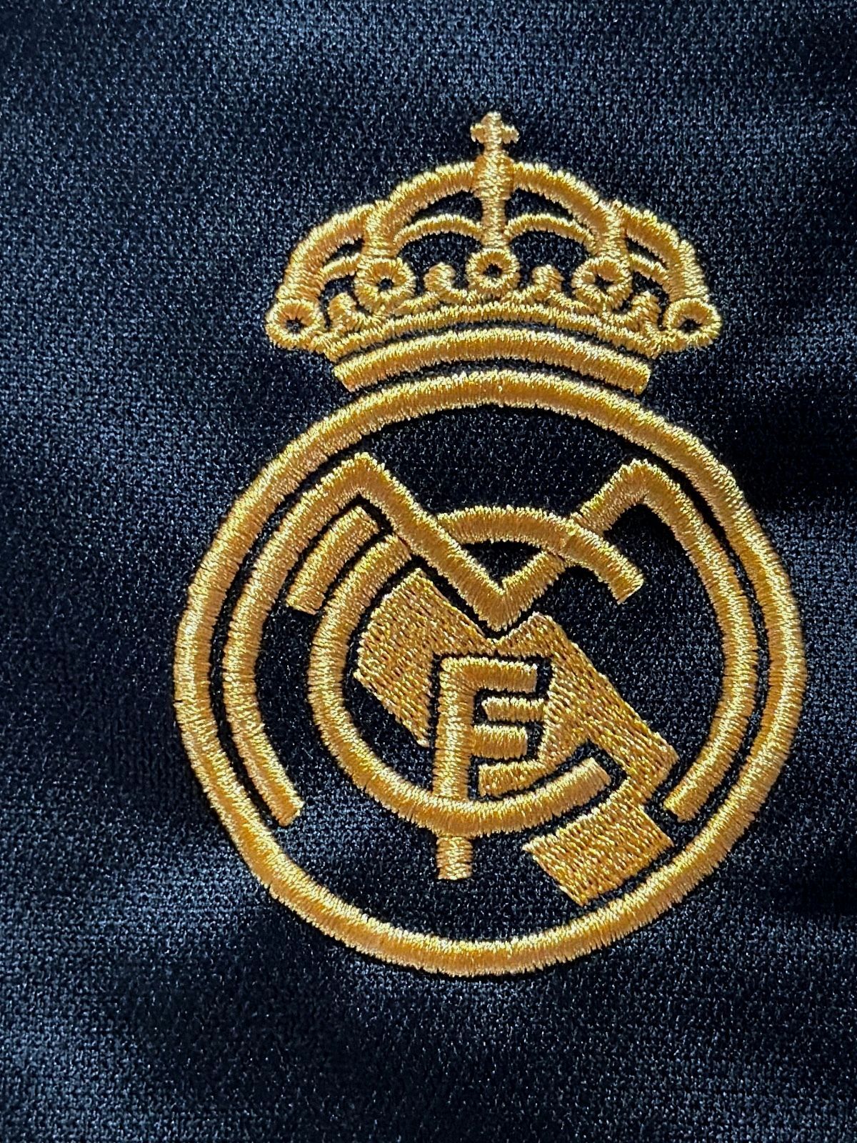 Men’s Real Madrid 2023/24 FIFA Champions Jersey Shirt In Black - XXXLarge - 3675