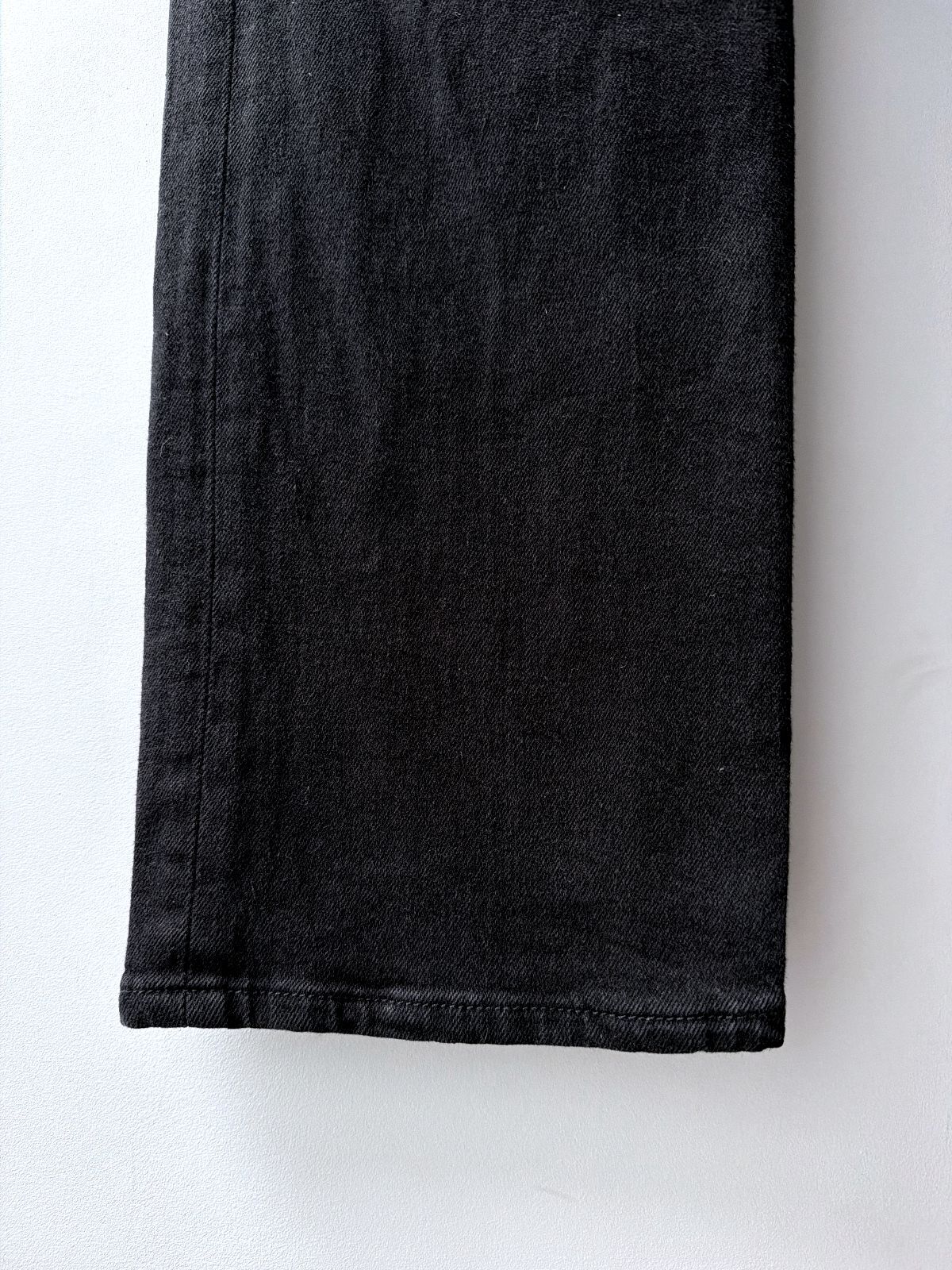 Women’s Levi’s High Waisted Ribcage Straight Fit Jeans In Black - W25/L27 - 3749