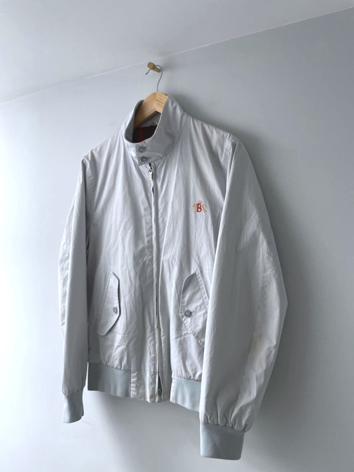 Men’s Baracuta G9 Premium Harrington Jacket In Grey - Small - 2067
