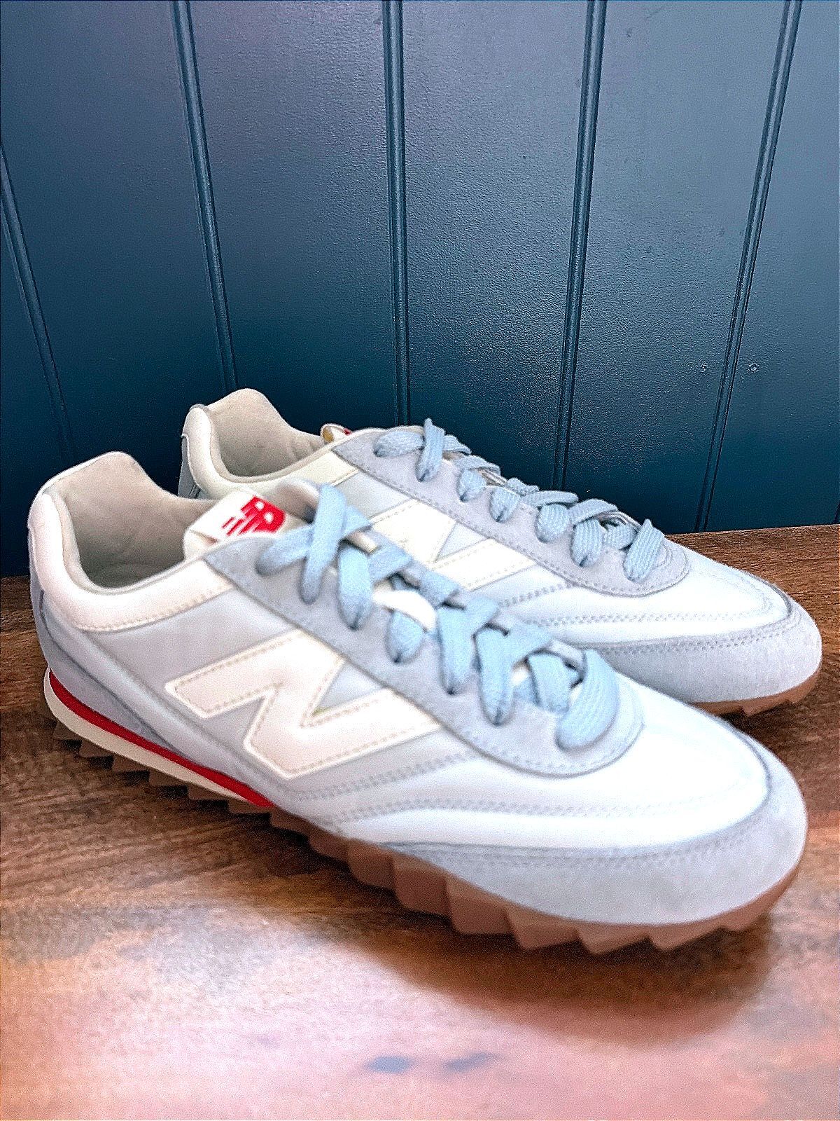 Men’s New Balance RC30 Retro Stryle Trainers In Blue - Uk10 - 3623