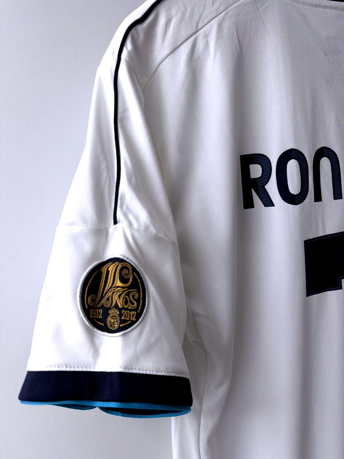 Mens Ronaldo #7 Real Madrid Football Shirt Top - Large - 3514