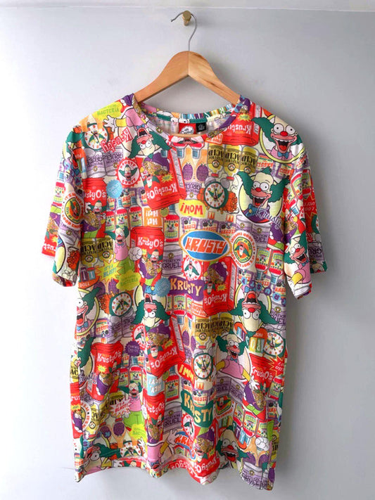Men’s The Simpsons Rare Printed Crew Neck T-shirt - Large - 1535
