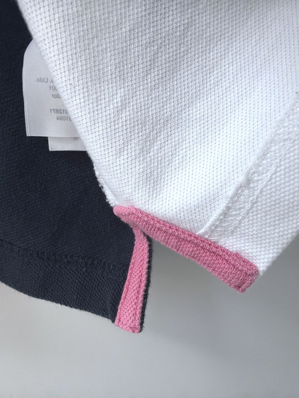 Men’s Hackett London Classic Fit Polo Shirt In White And Navy - Medium - 3628