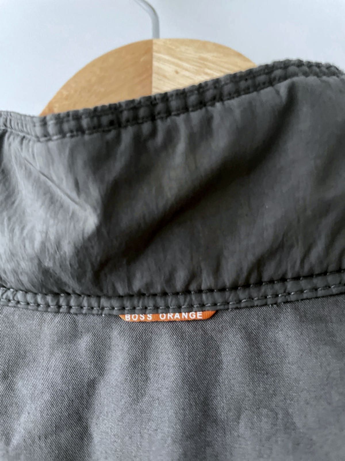 Men’s Hugo Boss Harrington Jacket Coat In Dark Grey - Medium - 2665