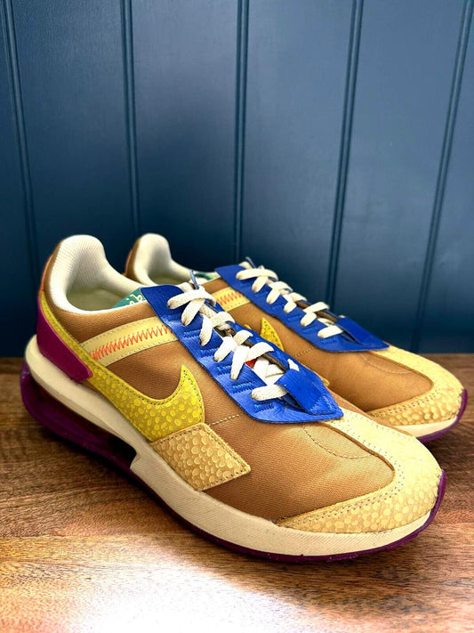 Women's Nike Air Max Pre-Day Leather Trainers In Wheat/Yellow - Uk5.5 - 3538