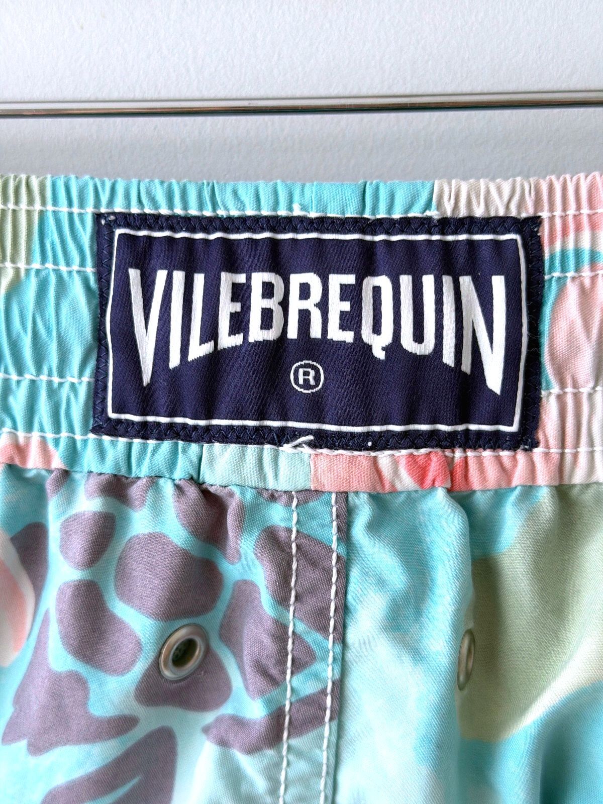 Men's Vilebrequin Swim Shorts With Turtle and Floral Print - XLarge - 3604