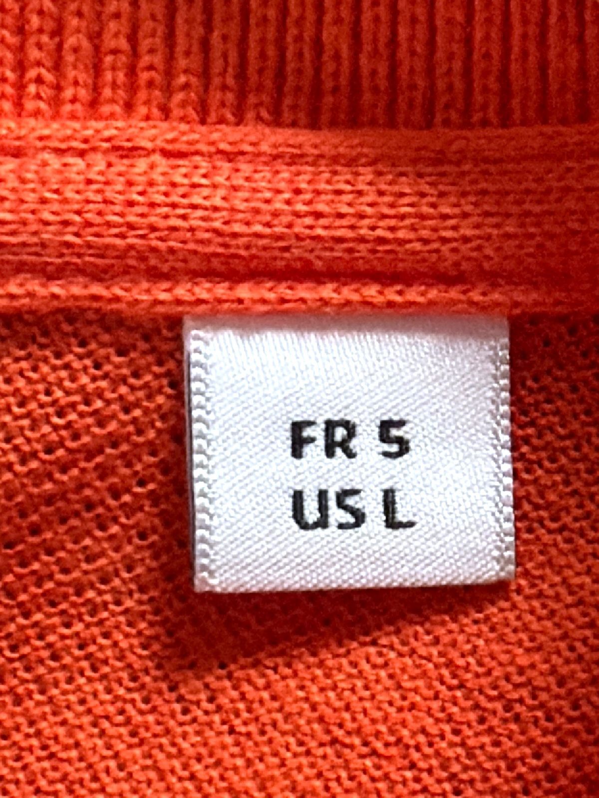 Men’s Lacoste Classic Fit Polo Shirt Top In Orange - Large - 3669