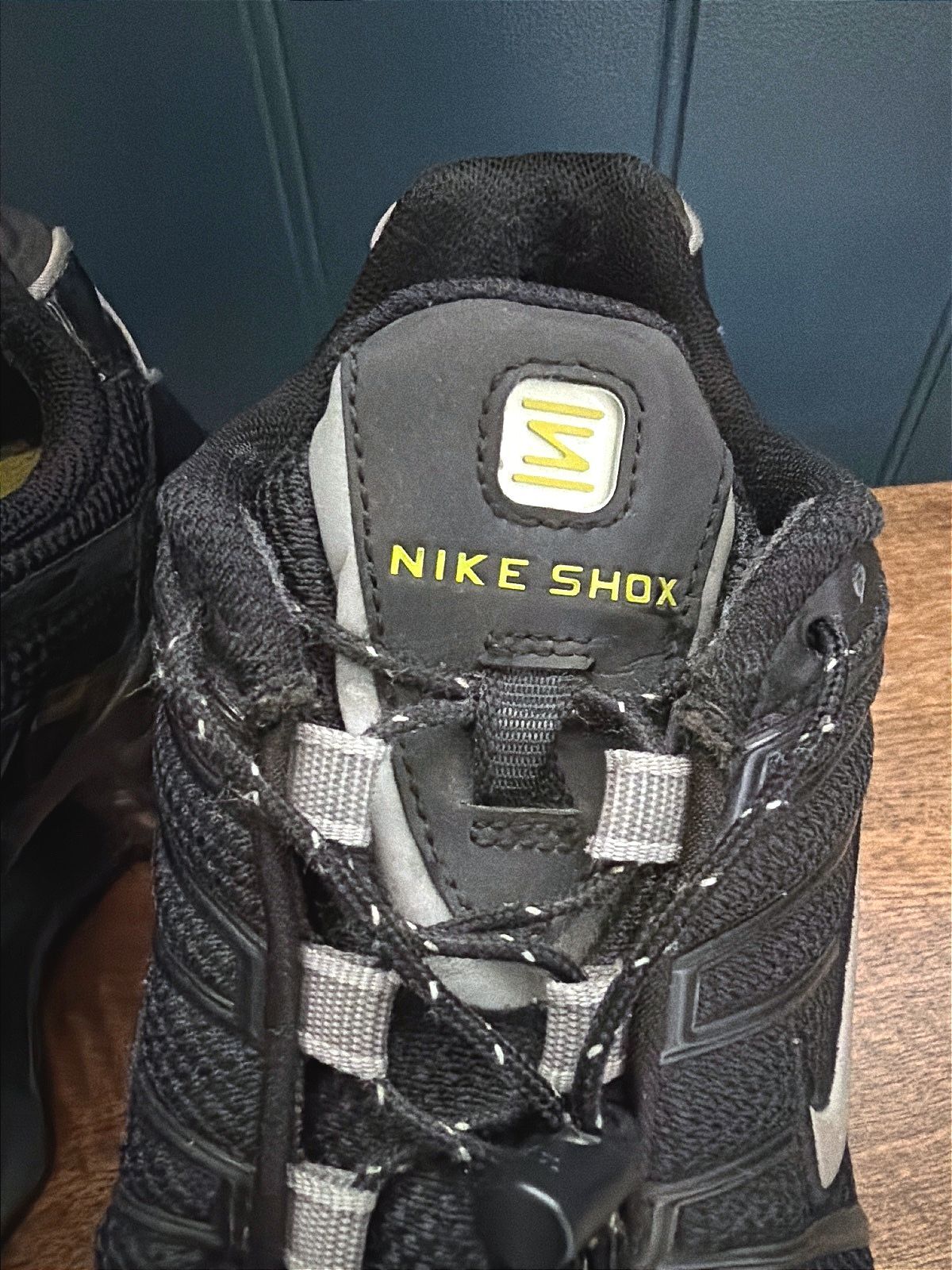 Women’s Nike Shox Rare Find Chunky Sole Trainers In Black - Uk6 - 3617