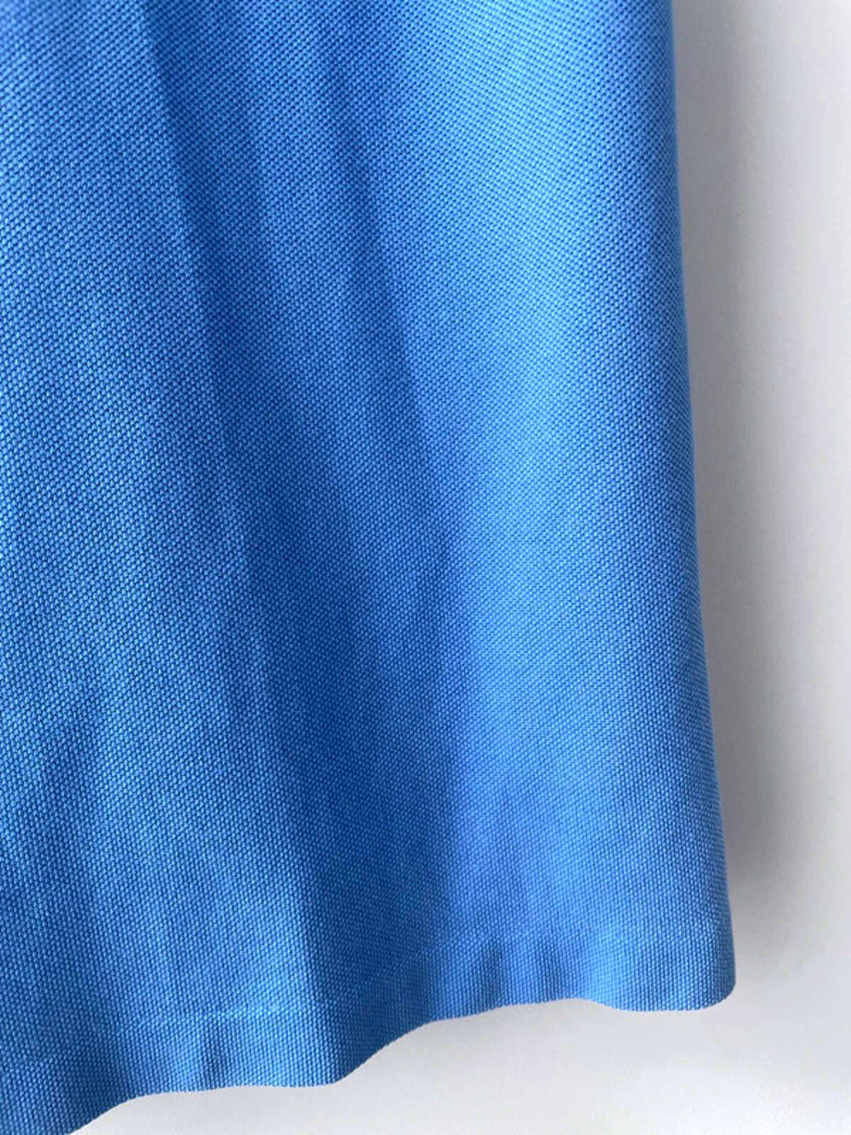 Men’s Ralph Lauren Premium Classic Fit Pique Polo Top In Blue - Small - 1667