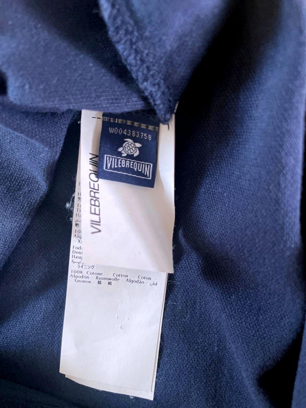 Men’s Vilebrequin Premium Classic Polo Top In Navy - Small - 1228