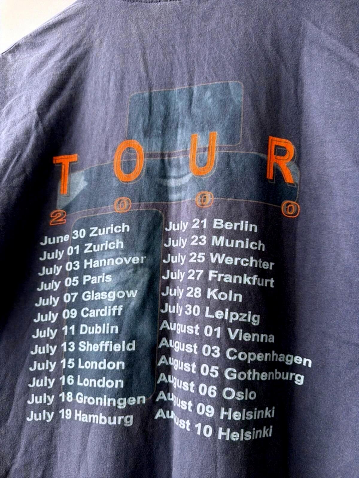 Tina Turner Vintage 2000 Tour T-shirt In Navy - Medium - 3354