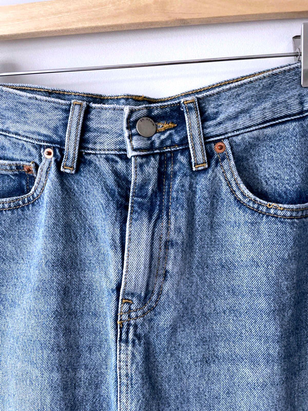 Women’s Dr Denim Myra Longline Denim Skirt In Blue - UK10  -1762