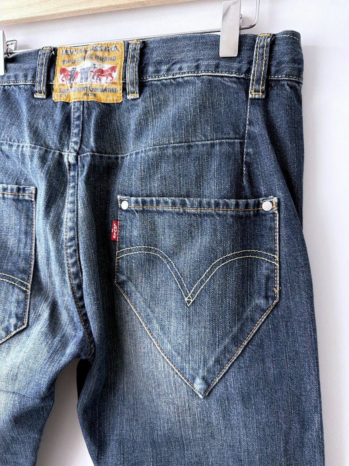 Men's Levi's Vintage Rare 90's Straight Leg Jeans In Navy  - W34/L30 - 3556