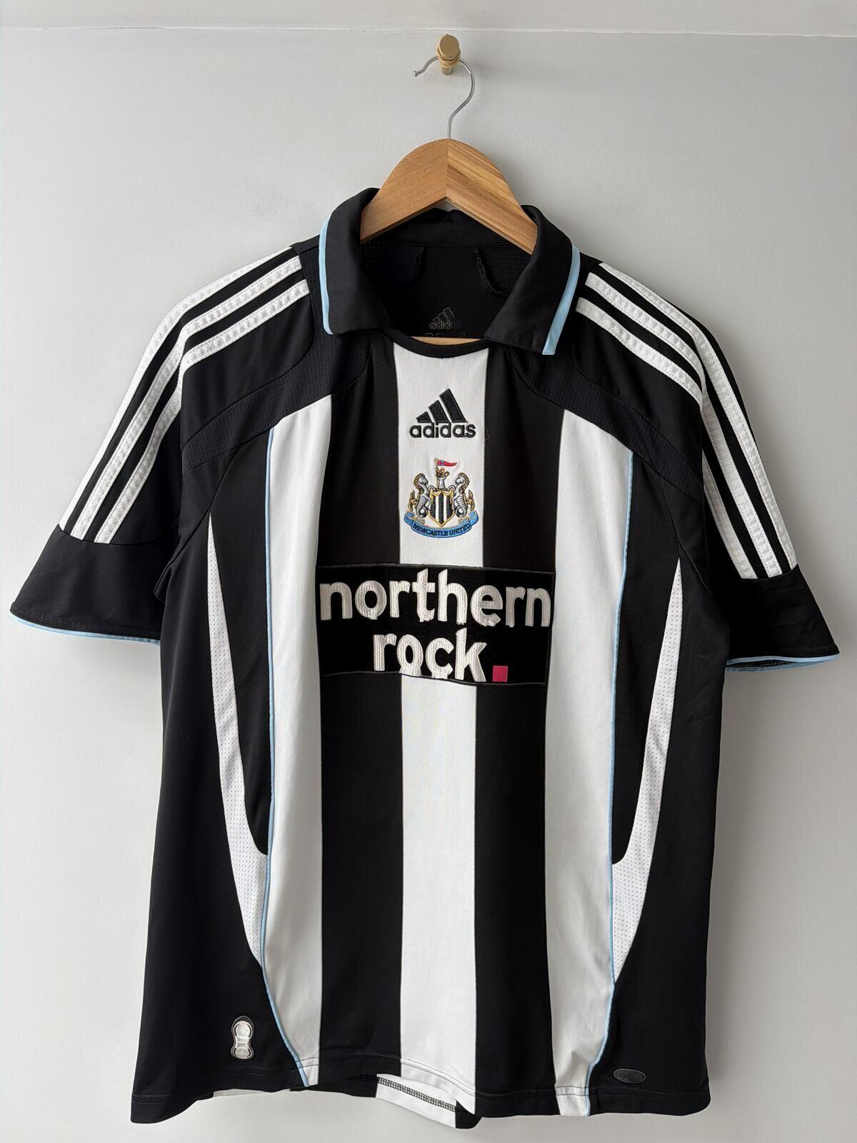 Men’s Newcastle 2007-09 Adidas Home Football Shirt - Medium - 3505