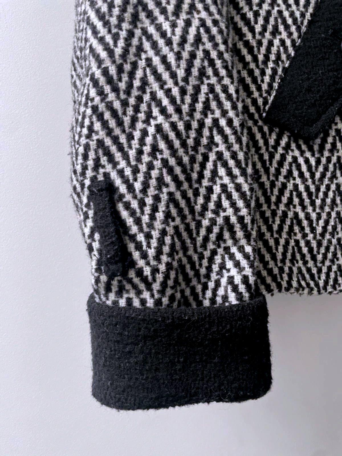 Women’s Fred Perry X Amy Winehouse Wool Herringbone Jacket in Black - UK10 -2990