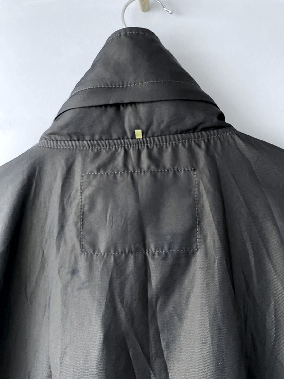 Men’s Pretty Green Hooded Harrington Parka Jacket Coat In Black - Small - 2130