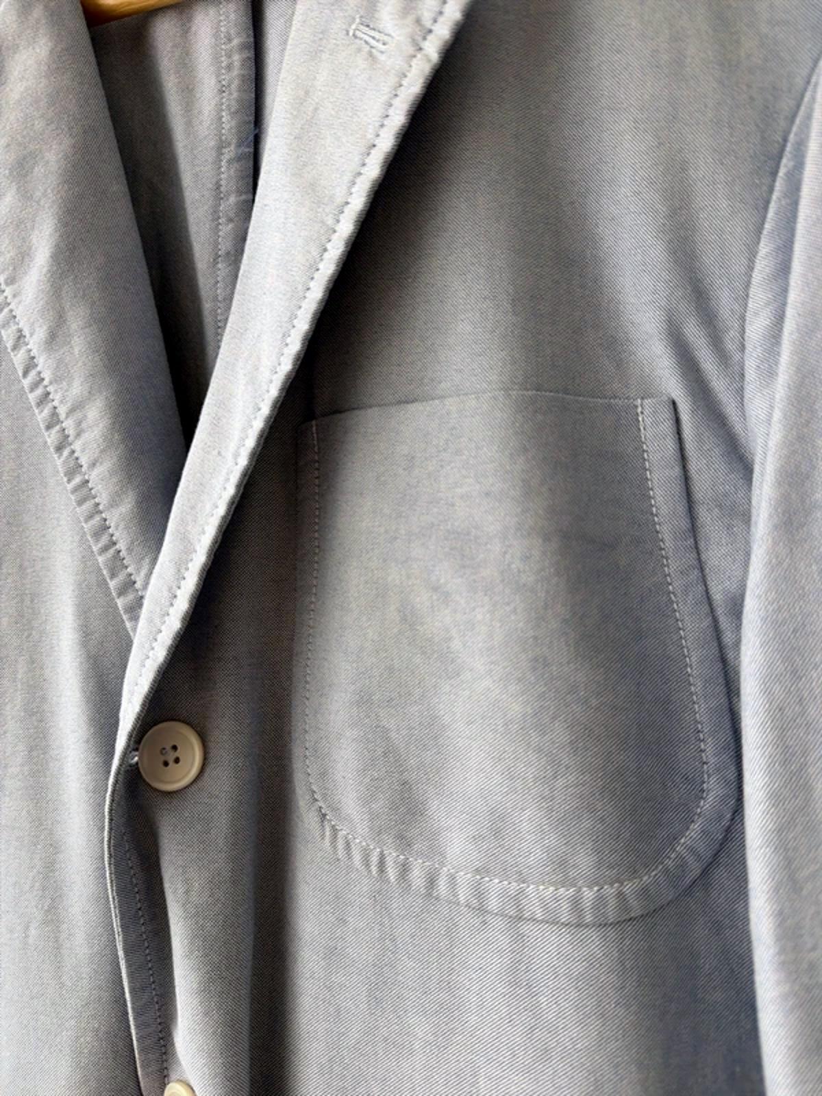 Men’s Ralph Lauren Custom Fit Chambray Blazer In Blue - Medium - 3240