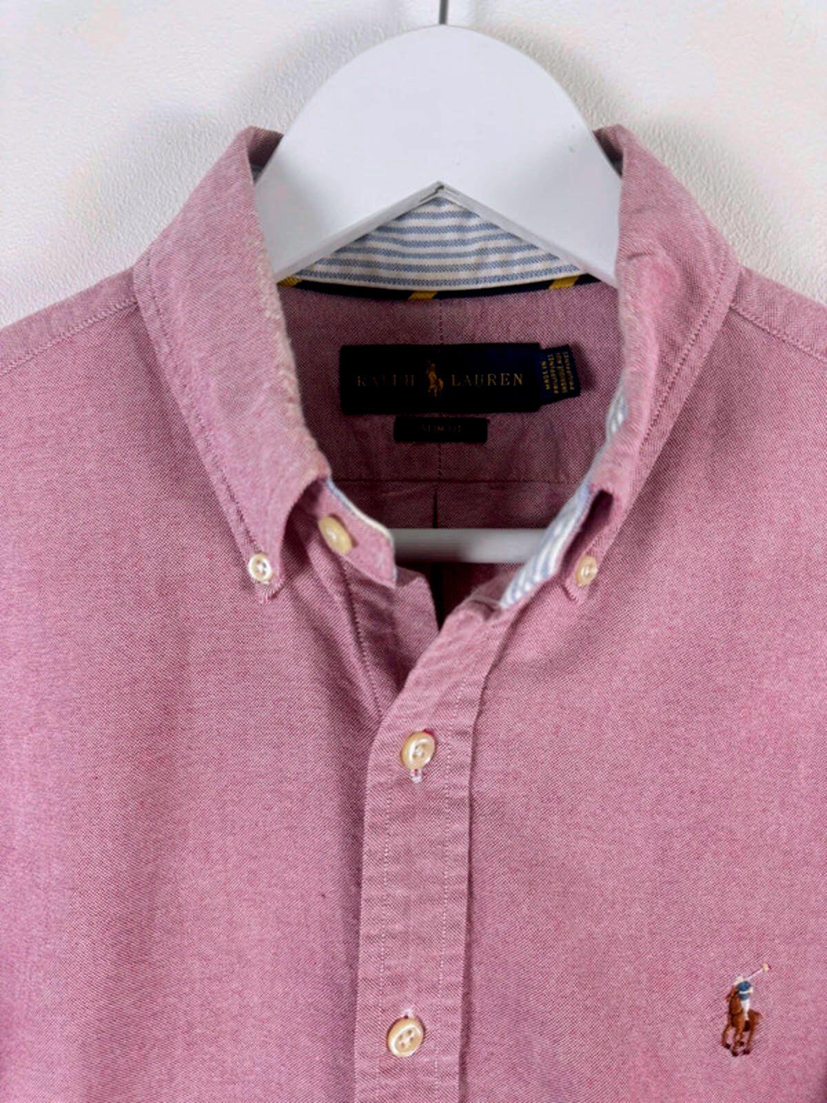 Men’s Ralph Lauren Slim Fit Oxford Chambray Shirt - Small - 1428