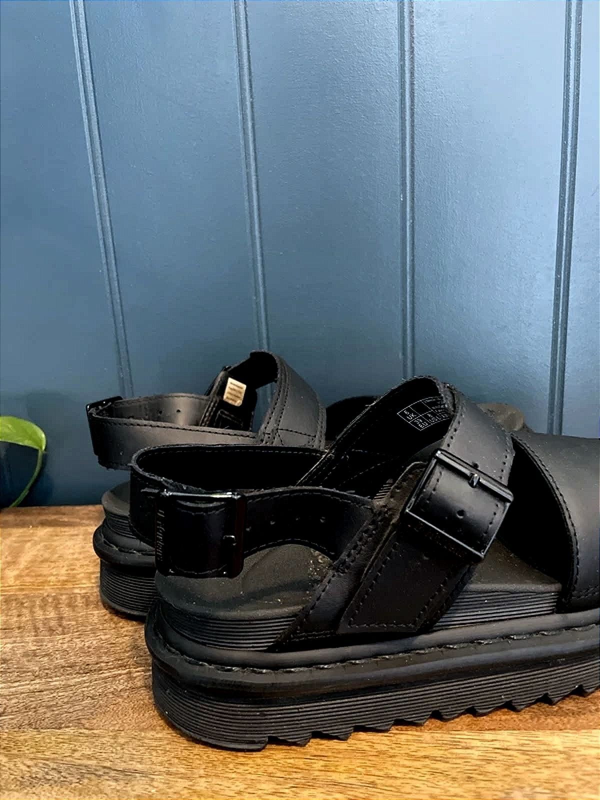 Women’s Dr Martens Voss Chunky Sole Sandals In Black - UK6 - 3053