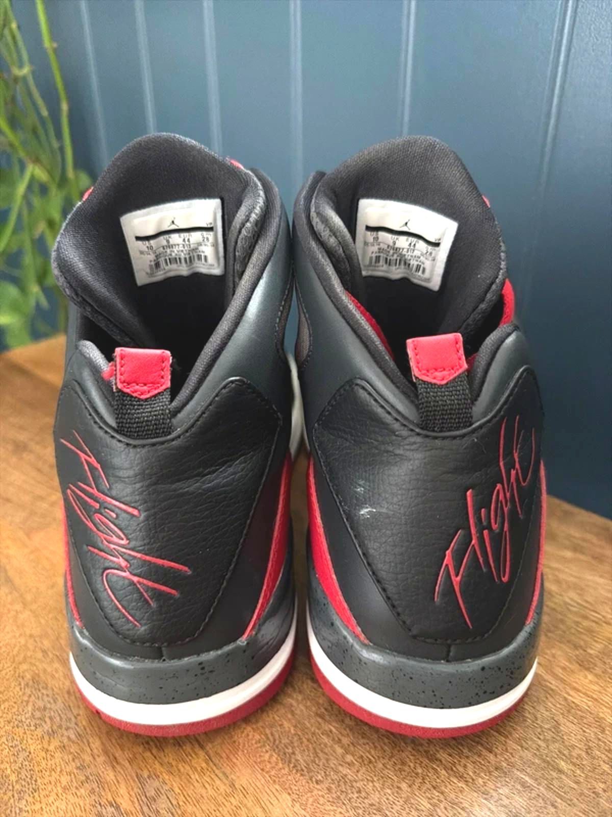 Men’s Nike Air Jordan SC-3 Basketball Trainers In Black/Red - Uk9 - 3293