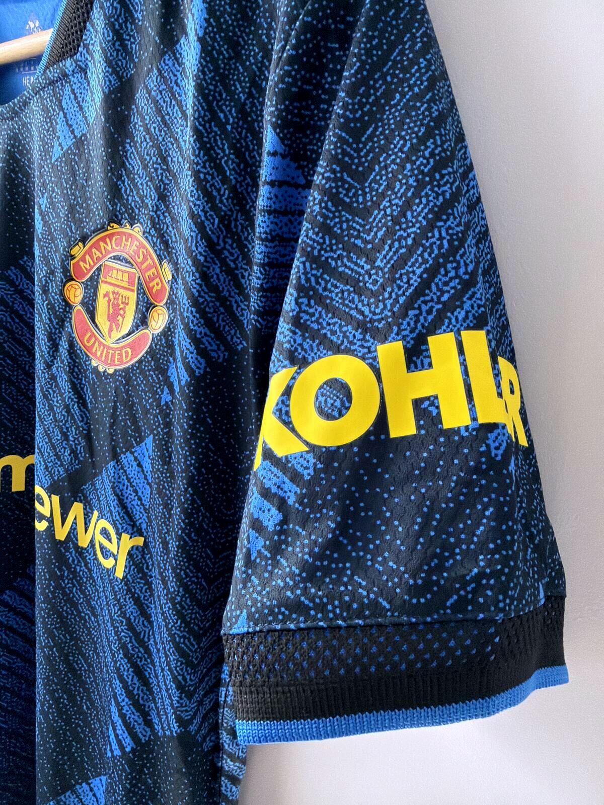 Mens Manchester United 21/22 Football Shirt Top - Medium - 3516