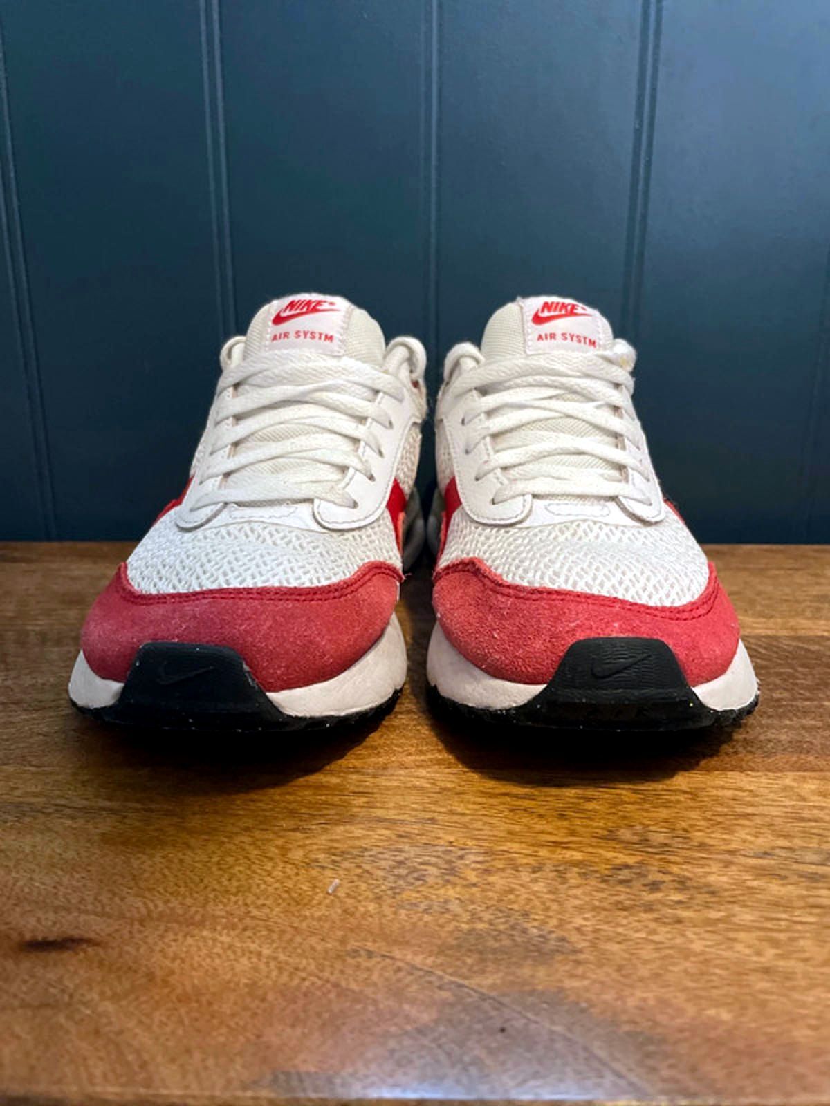 Women’s Nike Air Max SYSTM Trainers In White/University Red - UK 4.5 - 2606