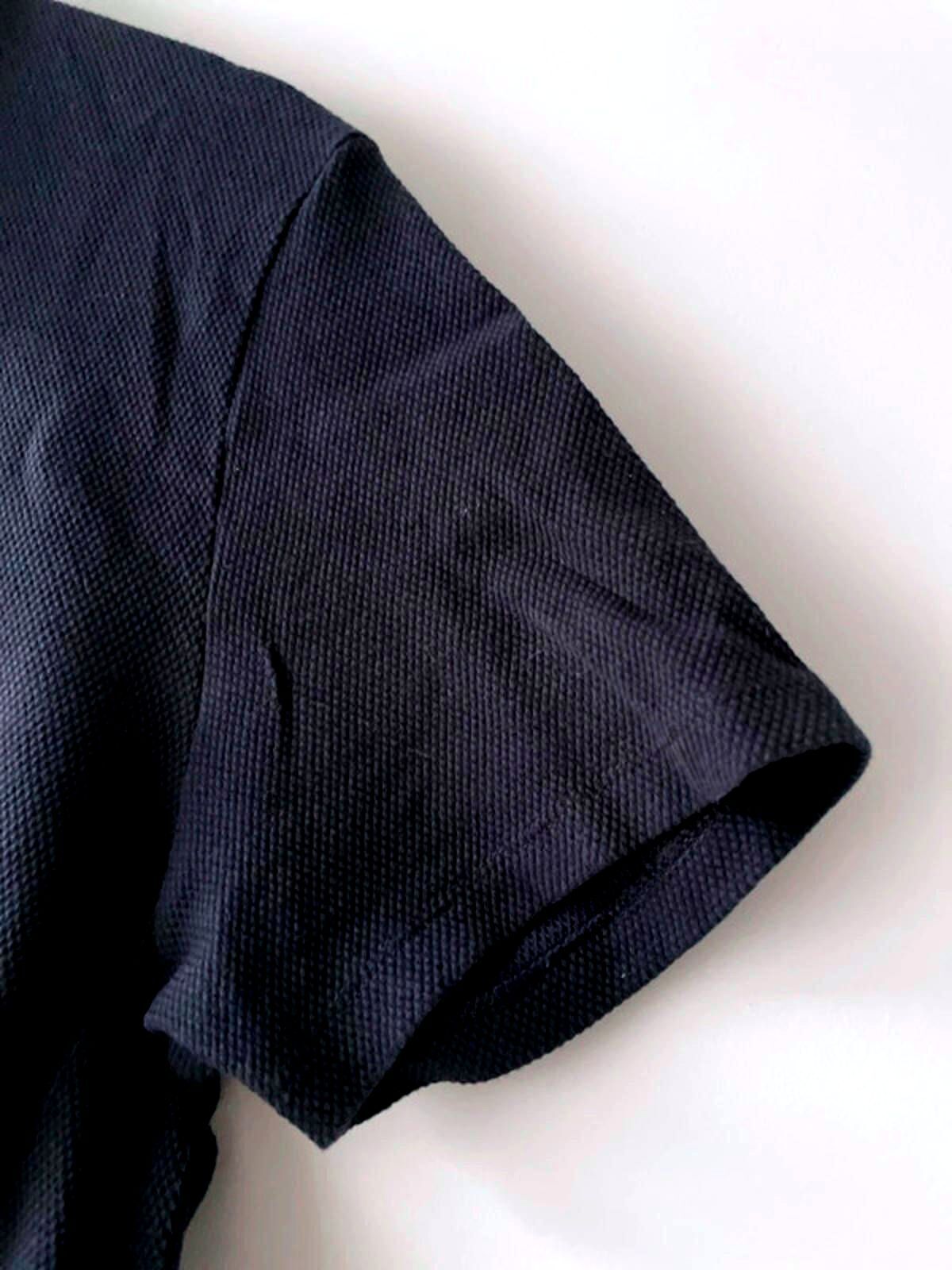 Men’s Reiss Short Sleeve Slim Fit Knitted Polo Top In Navy - XLarge - 2746