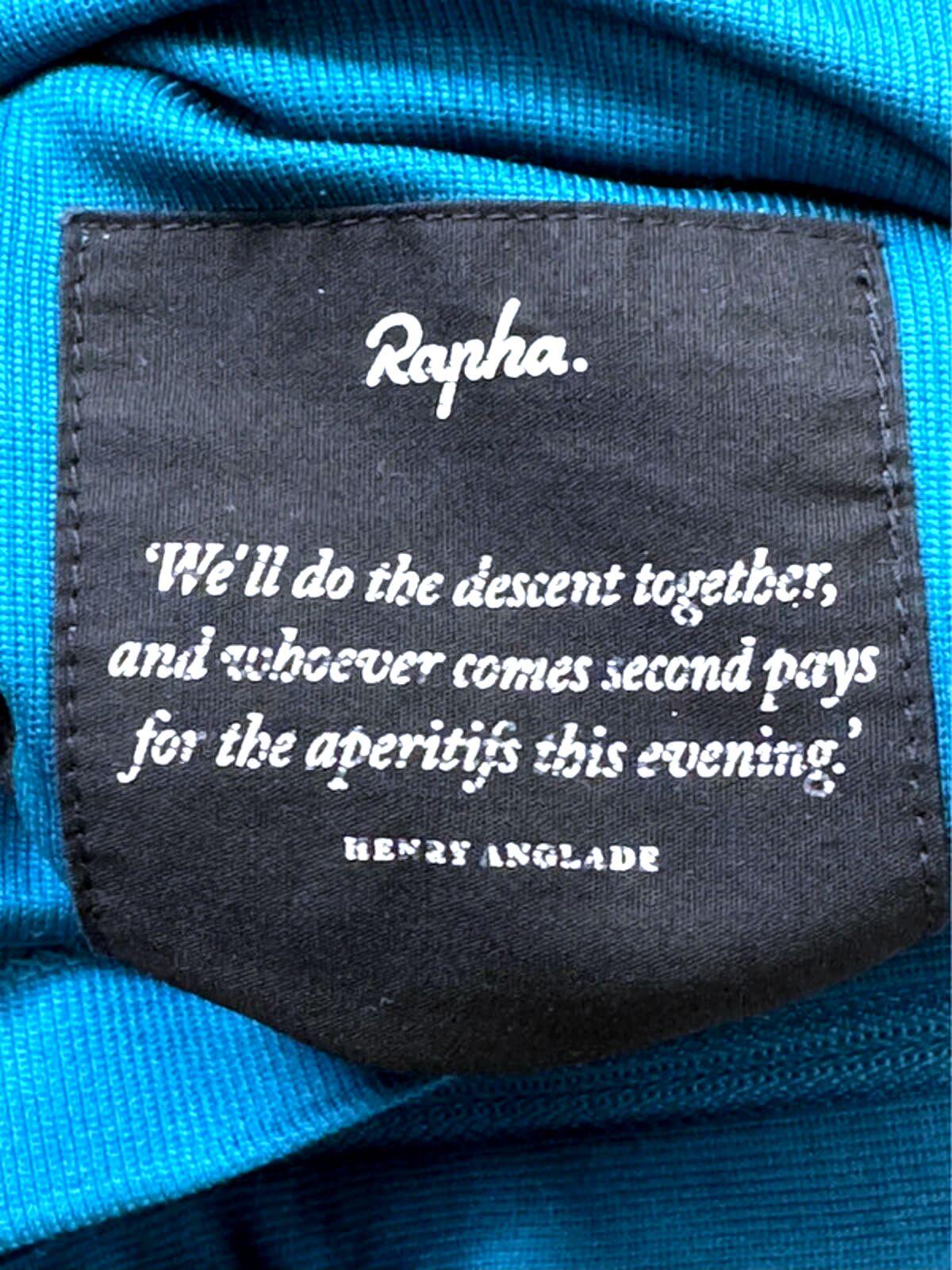 Men’s Rapha Classic Cycling Jersey Top In Blue - XSmall -1382