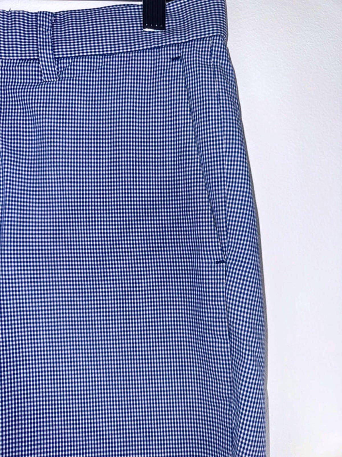 Men’s Uniqlo Mimi Gingham Check Chino Shorts In Blue - Small - 1359