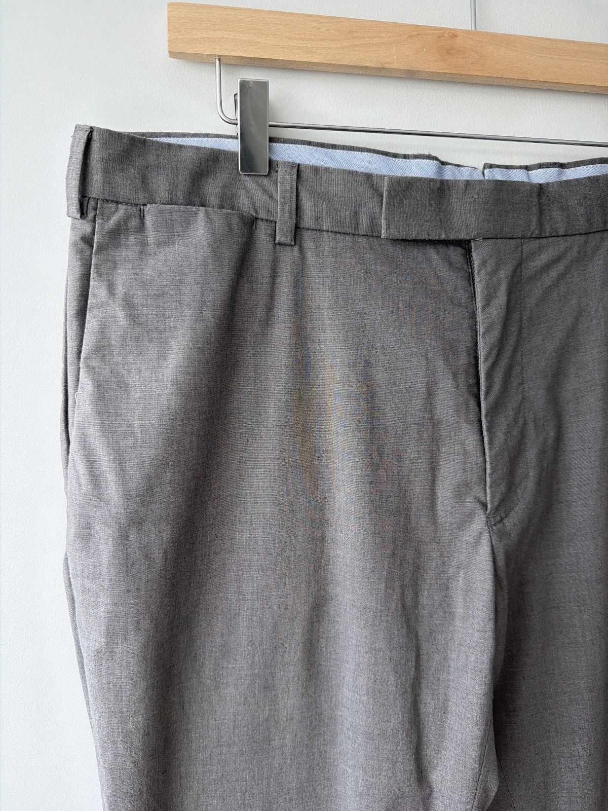 Men’s Ralph Lauren Premium Classic Chino Trousers In Grey - W36/L33 - 3571