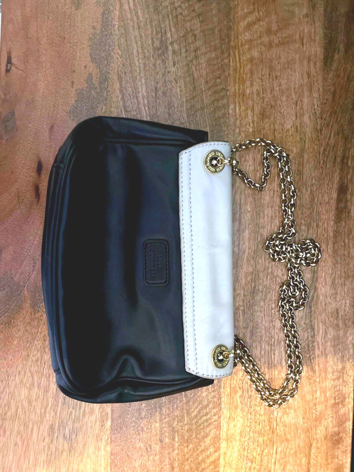 Women’s Lulu Guinness Eva Leather Shoulder Clutch Crossbody Bag In Black - 2849